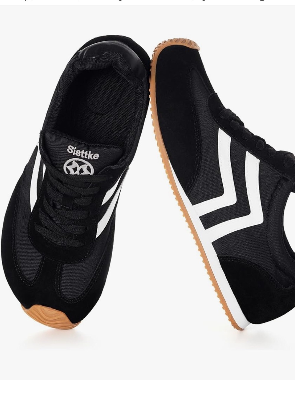 NWOT Sisttke Zero Drop Suede Leather Weightlighting Comfort Lightweight Sneaker